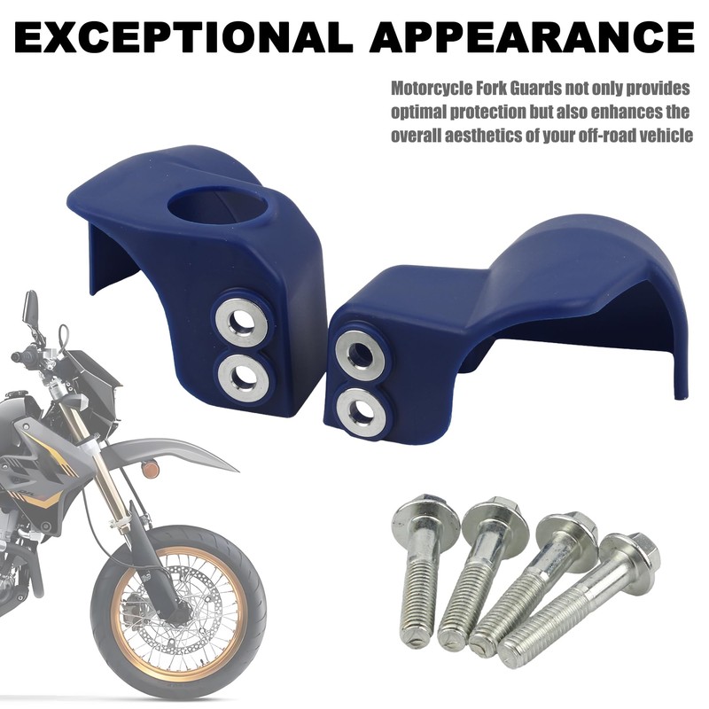 Motorcycle Front Fork Shoe Cover Plastic Bottom Shoe Cover Protector
