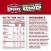 Campbell's Chunky Texas-Style BBQ Burger with Natural Smoke Flavor Soup,