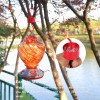 RM FOLD ART Metal Ant Moat for Hummingbird Feeders, Red
