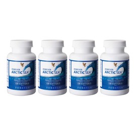 FLP Arctic Sea Omega 3 Fatty Acids (EPA DHA), 120 Tablets, Set of 4