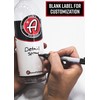 Adam's Empty Labelled Bottle (16 fl. oz) - Heavy Duty,