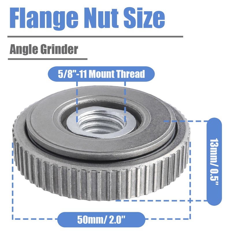 Mesee Quick Release Nut for Angle Grinder, 5/8"-11 Angle Grinder