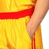 Costume Agent Dodgeball Average Joe's Adult Yellow Jersey Costume Set