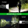 APLOS F60 Zoom Rechargeable , 6000 Lumens Super Bright LED