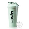 MycoPro Mint Green Protein Shaker Bottle – 600ml Gym Shaker