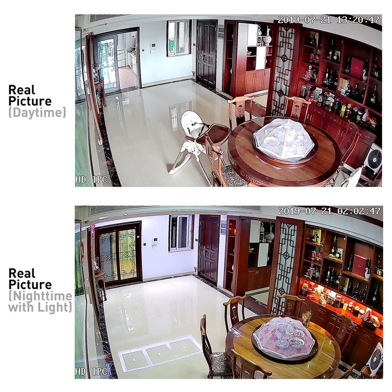 Revotech Indoor Security IP Camera, HD 3MP Dome Security Camera