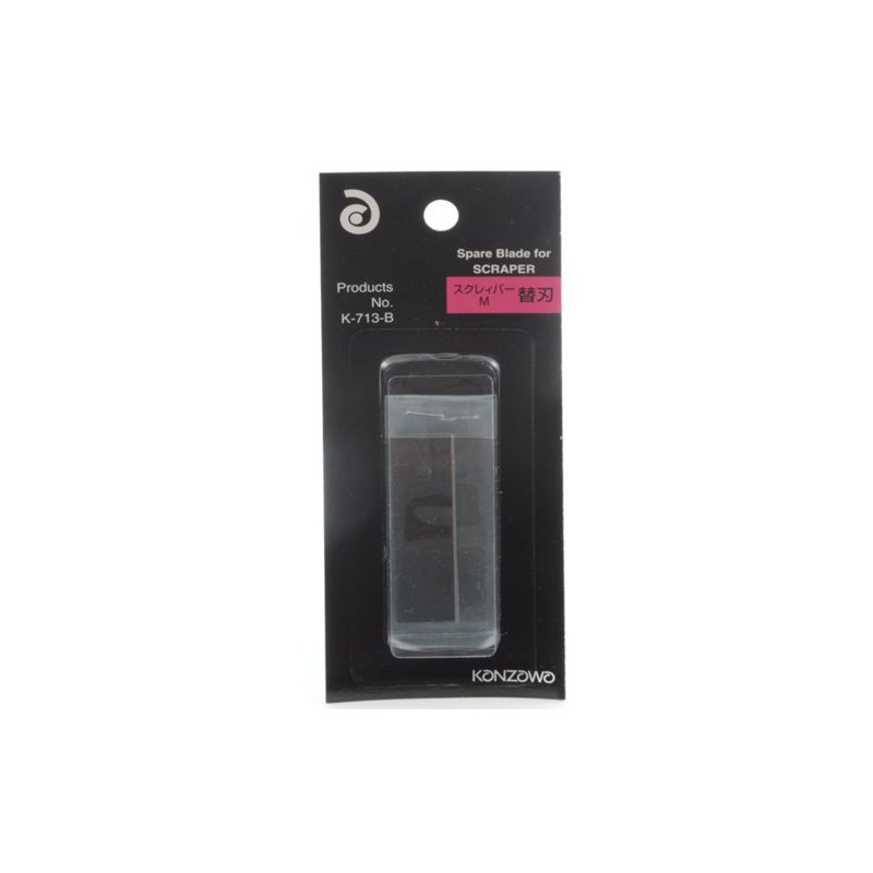神沢 Scraper Medium Replacement Blade 10 Piece K – 713B