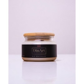 Old Boathouse | Wooden Wick Candle | Hand-Poured Soy | Relaxing Scent | Long Lasting Burn | Thoughtful Gift Idea | 9 Oz (264g)