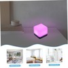 Cabilock Cube Shaped LED Night Light Decorative Table Lamp for