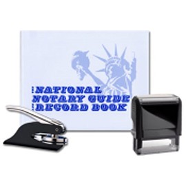 Maryland Notary Seal, Self Inking Stamp, & Journal Bundle