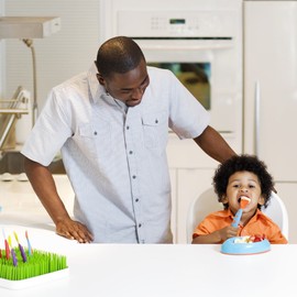 Modware - Toddler Cutlery - Set of 3 - Pink/Blue, Blue/Orange, Purple/Coral