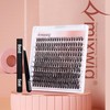 Eyelash Extensions Set, Artificial Eyelashes, Natural DIY Eyelash Extension Cluster