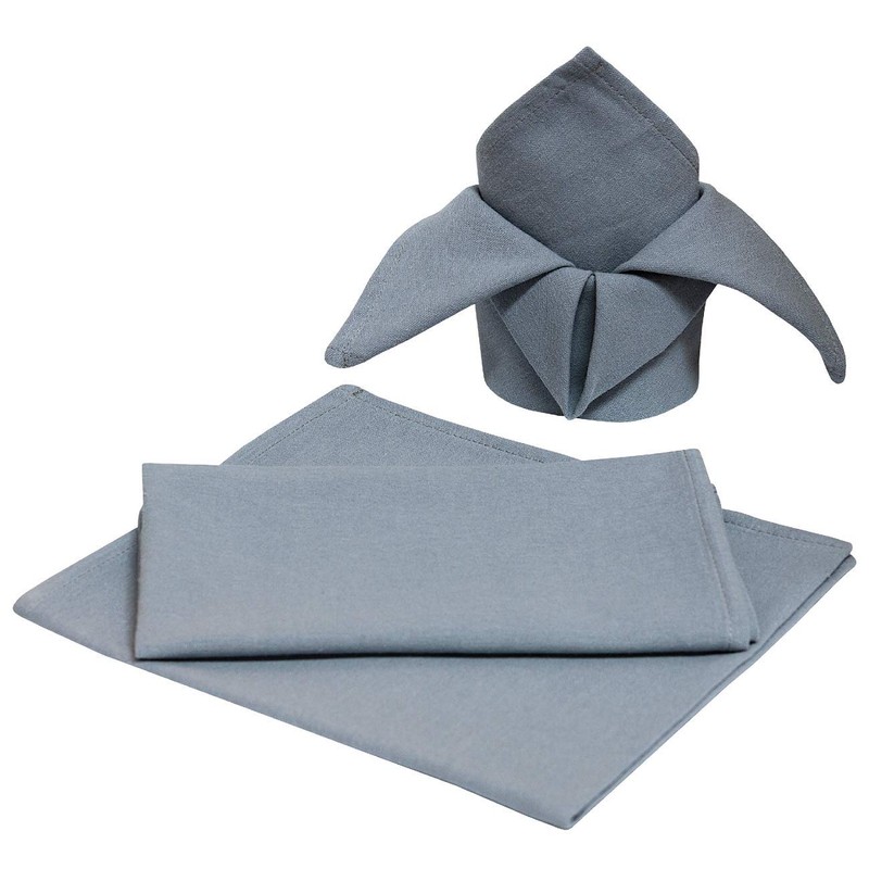 Pack of 3 Textile Napkins 45 cm x 45 cm