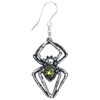 Alchemy Gothic Emerald Venom Pair of Earrings