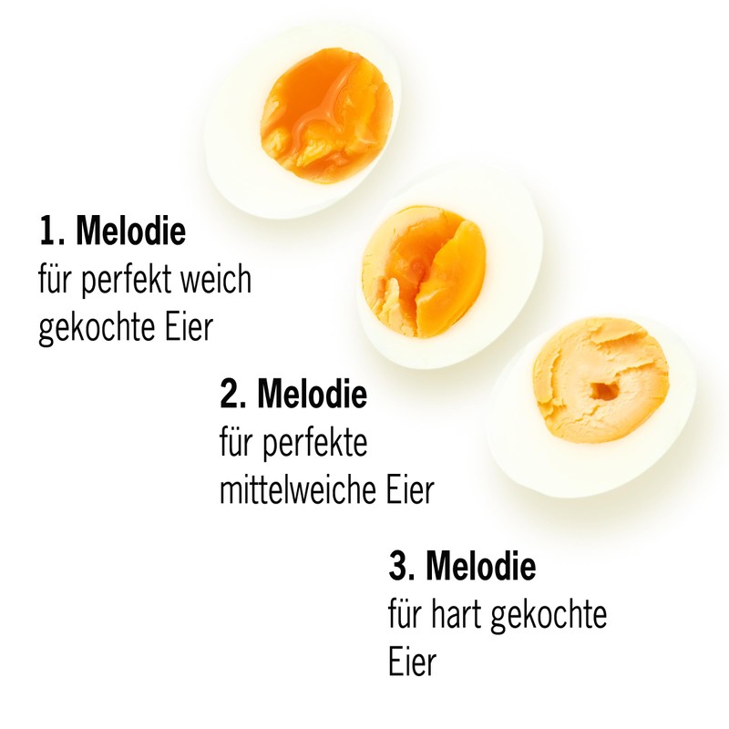 Brainstream BeepEgg Cook Perfect Soft, Medium, or Hard Boiled Favorite