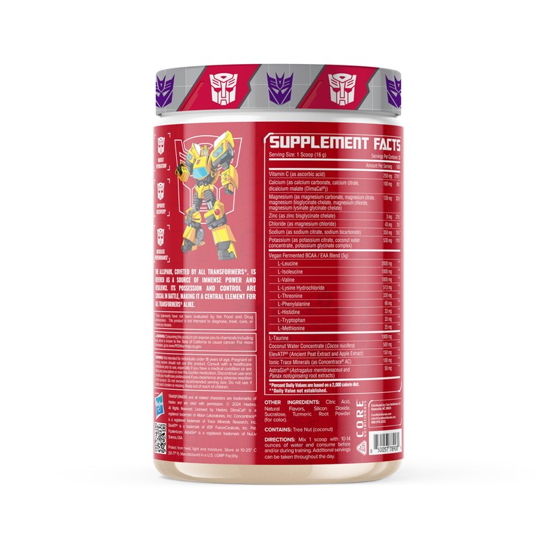 Core Nutritionals Transformers Allspark Hydration + EAA | Full Electrolyte