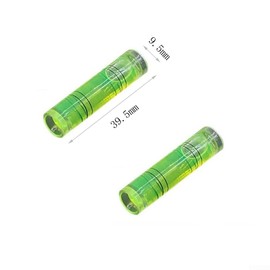 4 x 40mm Square Round Spirit Level Small Leveler Pipe Leveler
