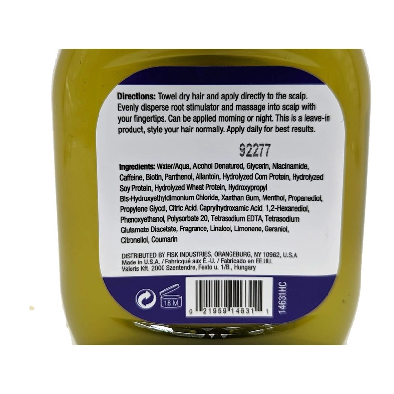 Hair Chemist Biotin Scalp Stimulator 7.1 Ounces - Scalp Treatment
