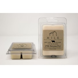 Milk Reclamation Barn 1768 Balsam Fir Scented Wax Melts, 3 Oz, Home Fragrance Accessories