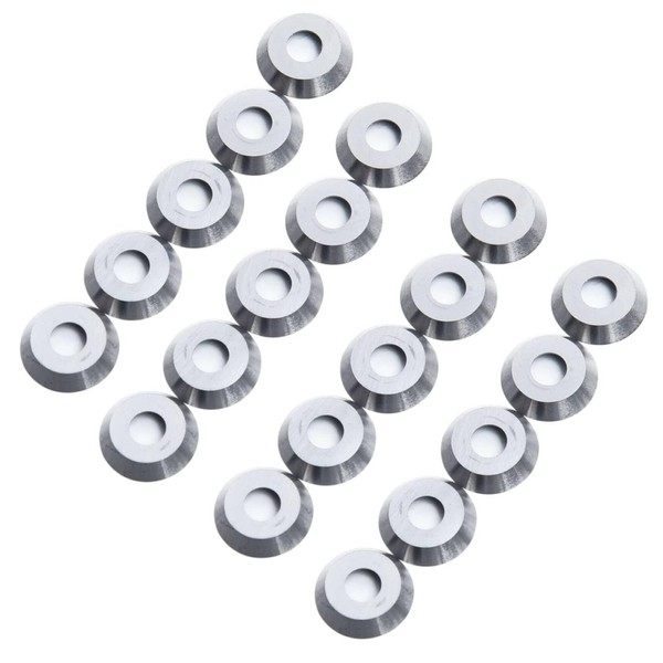 Niejgay 20Pcs Diameter 12mm Round Carbide Cutter Inserts for Ci3