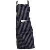 Classic Home Store Woven Stripe 100% Cotton Butchers Apron with