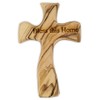 Olive Wood Prayer Cross - Hand Made in The Holy