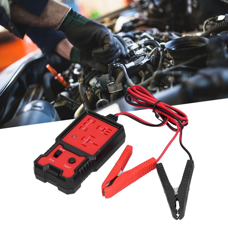 Relay Tester ABS Material Small Size Easy Carry Fine Workmanship