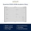 Collins 'Essentials' 12 Month Mid/Academic Year Planner, July 2025-July 2026