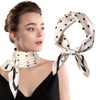 UEIOAVL Scarves for Women 1 Scarf with Polka Dot Collar