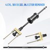 Fuel Injector Removal Puller Kit Injector Seal Install Tool Compatible