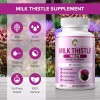 Milk Thistle Supplement Capsulas De Cardo Mariano para Desintoxicar Y
