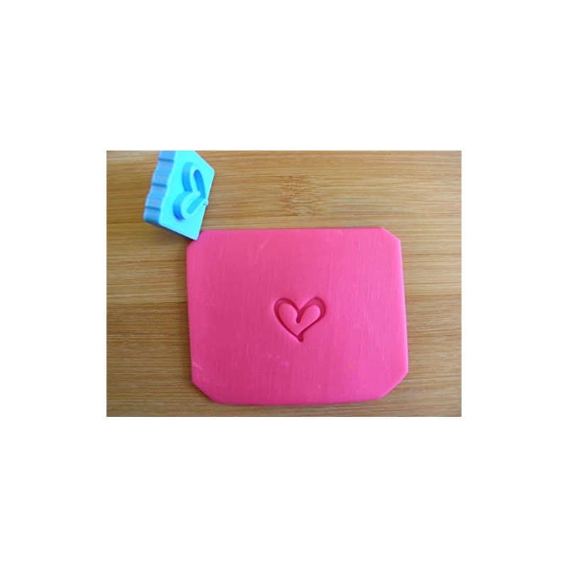 Hollow Heart stamp for many uses such as soap making