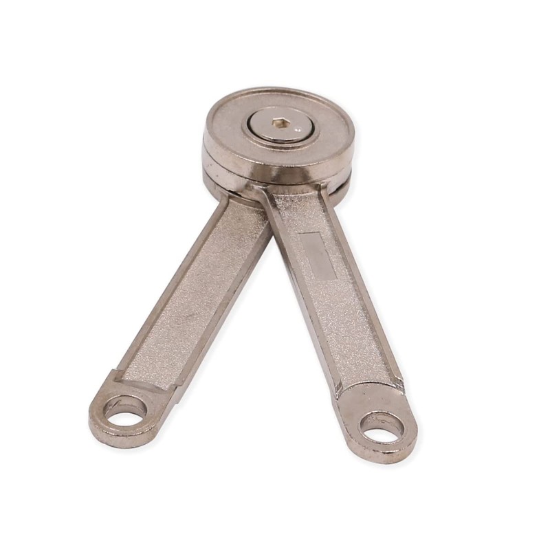 ANCLLO 2PCS Soft Close Lid Support Hinges with Screws Folding