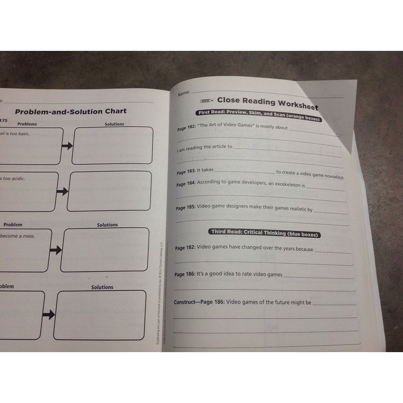 Common Core Support Coach, Target: Reading Comprehension, Grade 5