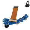 KUBOJSDLZ XM5 Power Button, NC/AMB Button, Audio Cable Input Jack