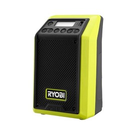 RYOBI 18V ONE+ Compact Bluetooth Radio 4X Sound Clarity