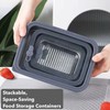 Stainless Steel Food Storage Containers-3Pcs Leakproof, Airtight Stainless-Steel Bowls with