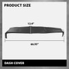 LQI TPE Dashboard Cover, Compatible with Dodge Ram 1500 2002-2005/Dodge