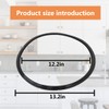 BUTITNOW 09905 for Presto Canner Lid Seal Replacement - Complete