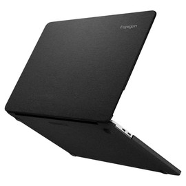 Spigen Thin Fit Diseñado para MacBook Pro 13 Pulgadas Funda M2 M1 A2338 A2251 A2289 (2022, 2020) - Negro