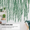 Artificial Ivy Garlands Green Leaves,for Home Garden Accessories Wedding Party