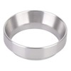 58mm Magnetic Dosing Funnel, Silver Brewing Coffee Tamper Powder Tool,