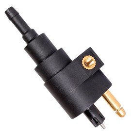 Riloer 4mm Male Mount On Engine Fuel Line Connector Joint Fuel Line Tank Male Connector Pipe 22-8M0148583 Compatible with Mercury Mariner Force 4HP 5HP 6HP 8HP 9.9HP 15HP 20HP-70HP 75HP 90HP 175HP