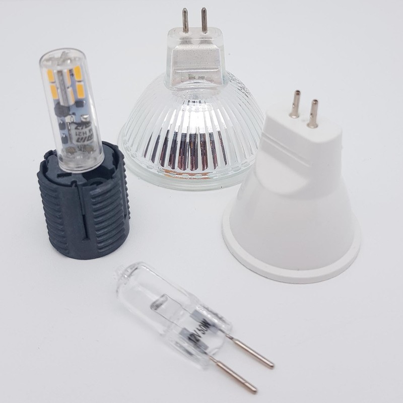 12 V Socket for Lamp G4/GU4/GZ4/GX5.3/GY6.35 Combination Socket External Thread