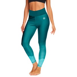 Deerose Women Gradient Swim Pants Surf SPF Swimming Full Length Swim Leggings Wetsuit Pants UPF 50+ XL