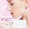 All Lifting Tape Double Chin Transparent Jowl Removal V-Line Band Sticker Face Shape Maker, 1 Piece / 모든 리프팅 테이프 이중 턱 투명 턱살제거 브이라인 밴드 스티커 얼굴형 메이커, 1개