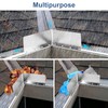 EEEKit 4PCS Rain Gutter Valley Splash Guards, Gutter Rain Diverter