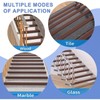 Stair Nosing 12Ft - Brown Rubber Stair Edge Protector -