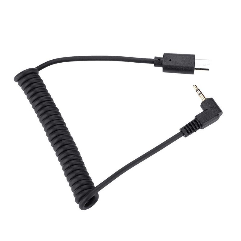 RM-VPR1 2.5mm Shutter Release Cable Remote Control Connecting Cable for