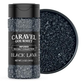 Black Lava Sea Salt - 5 oz Shaker